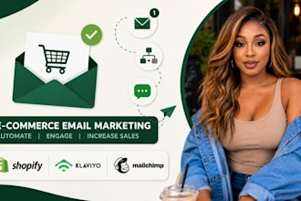 ecommerce email marketing, klaviyo flows, shopify, mailchimp automation