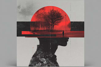 design album cover or single cover artwork