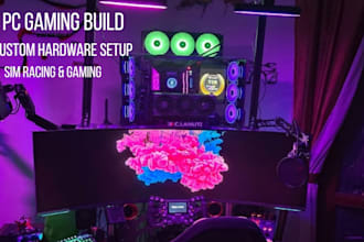 pc gaming and sim racing hardware configuration