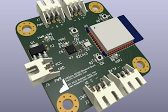 design sensor and embedded iot pcb for monitoring devices, sensors, and data sys