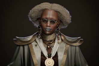 hyper real character creation, digital human model, retopology, ue5 rig, animate
