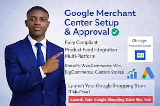 set up gmc optimize merchant center for product approval and google shopping