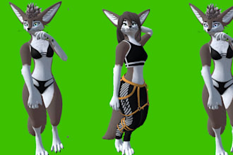do vrcaht avatar commissiob, anime vrc avatar, furry nsfw model, vr character