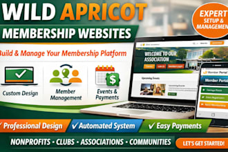 design customize and manage your wild apricot membership site