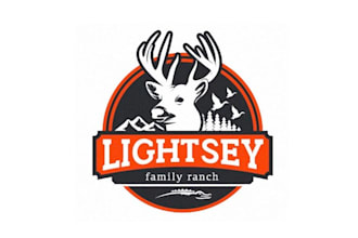 design rustic florida lodge logo with hunting in style
