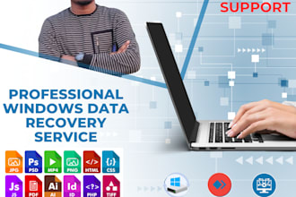 do data recovery of any storage device, hard drive