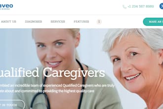 home care agency website, caregiver recruitment website