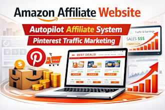 create autopilot amazon affiliate marketing website with pinterest marketing