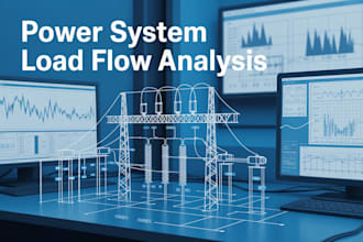 do power system load flow analysis and power network study