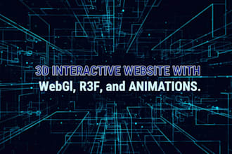 create a 3d interactive webflow website with three js, webgl and gsap