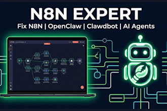 fix n8n build n8n ai agent clawdbot moltbook openclaw automation n8n flowise