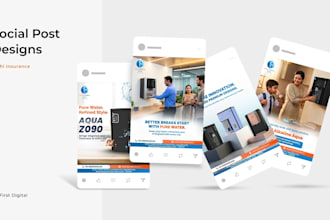 create high converting instagram and facebook post designs