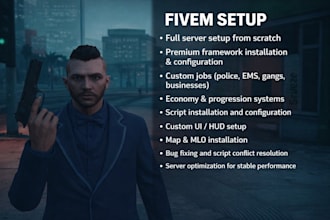 create a fivem roleplay ragemp redm server from scratch with premium