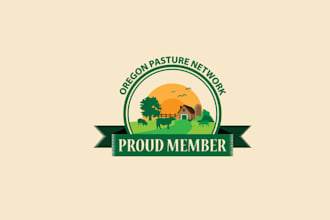 design oregon pasture sustainable agriculture logo