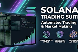 create an automated solana volume and trending bot to boost your project