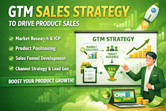 create a powerful GTM sales strategy for product sales