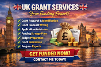 write powerful UK grant applications and funding proposals