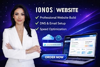 design ionos website, ionos website redesign, ionos ecommerce website, ionos seo