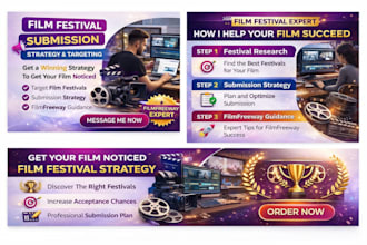 build a film festival submission plan to help your film get noticed
