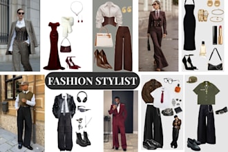 be your personal stylist, do wardrobe makeover online shopper fashion consultant