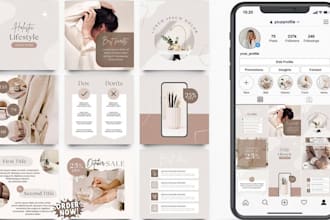design editable canva social media template instagram tiktok pinterest post reel