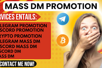 do telegram mass dm, crypto promotion, discord mass dm, discord promotion