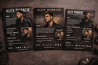 do musician epk electronic press kit artist press kit music promotion kit epk