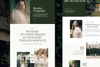 design, redesign, and customize your showit website