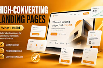 build a high converting landing page for your business