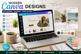design canva social media posts