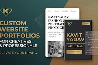 build a developer portfolio website using react and tailwind