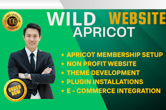 design professional apricot website apricot membership website