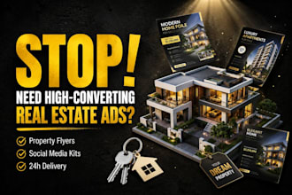 design high converting real estate social media posts