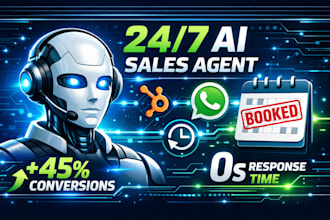 build an ai sales agent for lead qualification and CRM automation