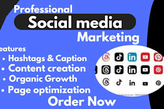 social media manager instagram marketing content creator social media post for u