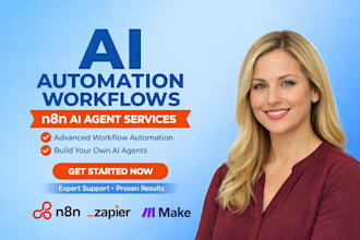 do n8n automation supabase backend API integration ai agent for make com zapier