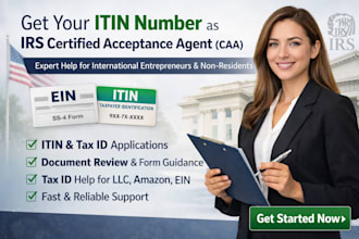 get your itin individual taxpayer number as irs caa