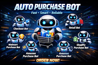 pokemon bot, auto purchase bot, popmart bot, auto booking bot, bot development