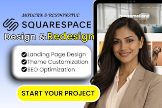 squarespace website design, squarespace website redesign, squarespace website