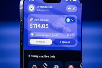 develop a fintech app, payment app, crypto wallet, banking or nfc mobile