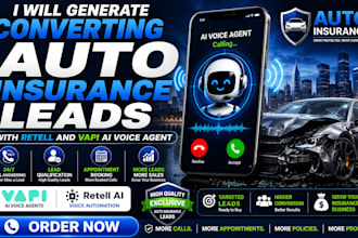 generate auto insurance leads with retell ai voice agent vapi ai car insurance