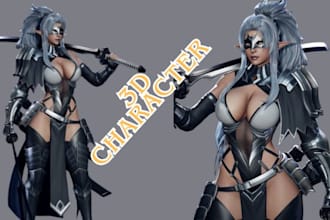 model 3d realistic character 3d character modeling 3d metahuman game character