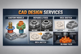 do stl file repair custom modification stl edit 3d cad model for 3d printing