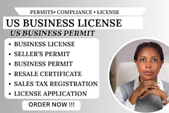 research US business licenses, permits, ein and seller permit