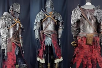 create cosplay creation fantasy knight armor 3d wearable cosplay armor