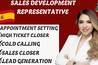 do sales development rep high ticket sales CRM automation b2b sales agent