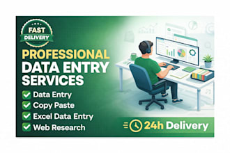 do data entry, copy paste and excel data typing