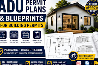 design adu permit plans and blueprints for building permits