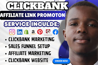 clickbank affiliate marketing and affiliate link promotion
