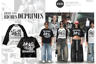design streetwear graphics for your clothing brand